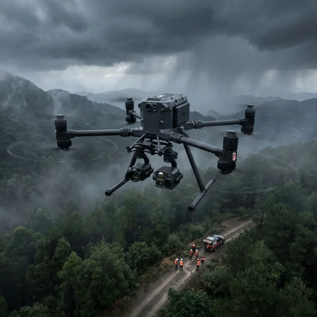 Matrice 400 for High-Altitude Power Line Scouting: Range